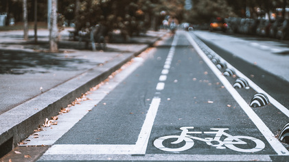 Carril bici a la nacional